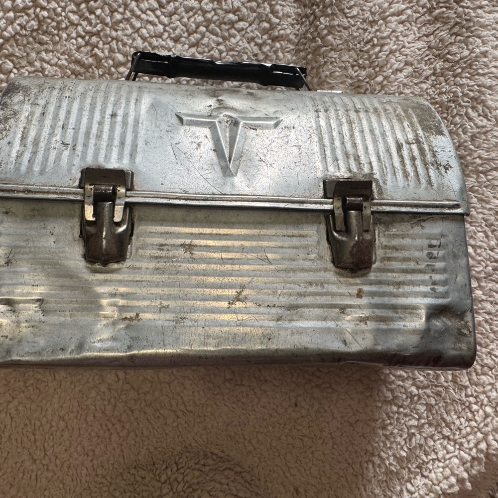 Vintage lunchbox coal miners lunch box lot of 2